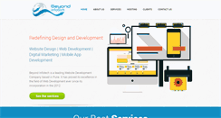 Desktop Screenshot of beyondinfotech.com